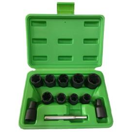 "Set za skidanje zalomljenih vijaka 6-19 mm prihvat 3/8""JBM"